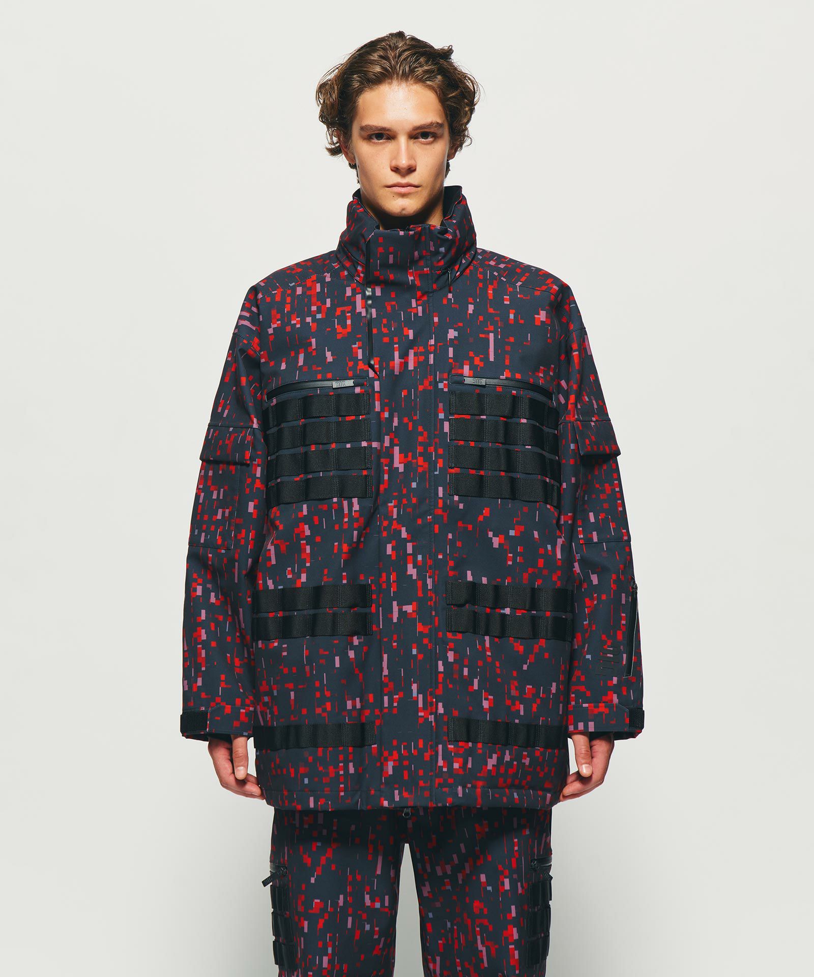 ADAPTIVE FRAGMENT JACKET｛M-JK-02｝【[03]NOISE_RED】 | DIG公式