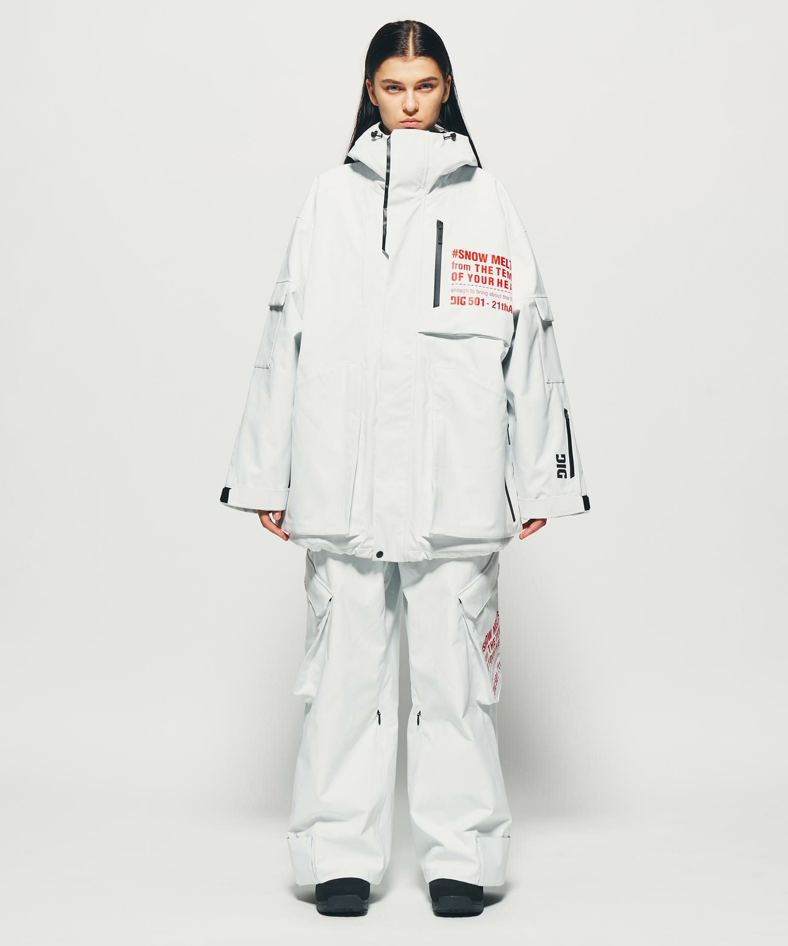 THERMAL BORDER JACKET｛M-JK-03｝【[02]WHITE】 | DIG公式オンライン