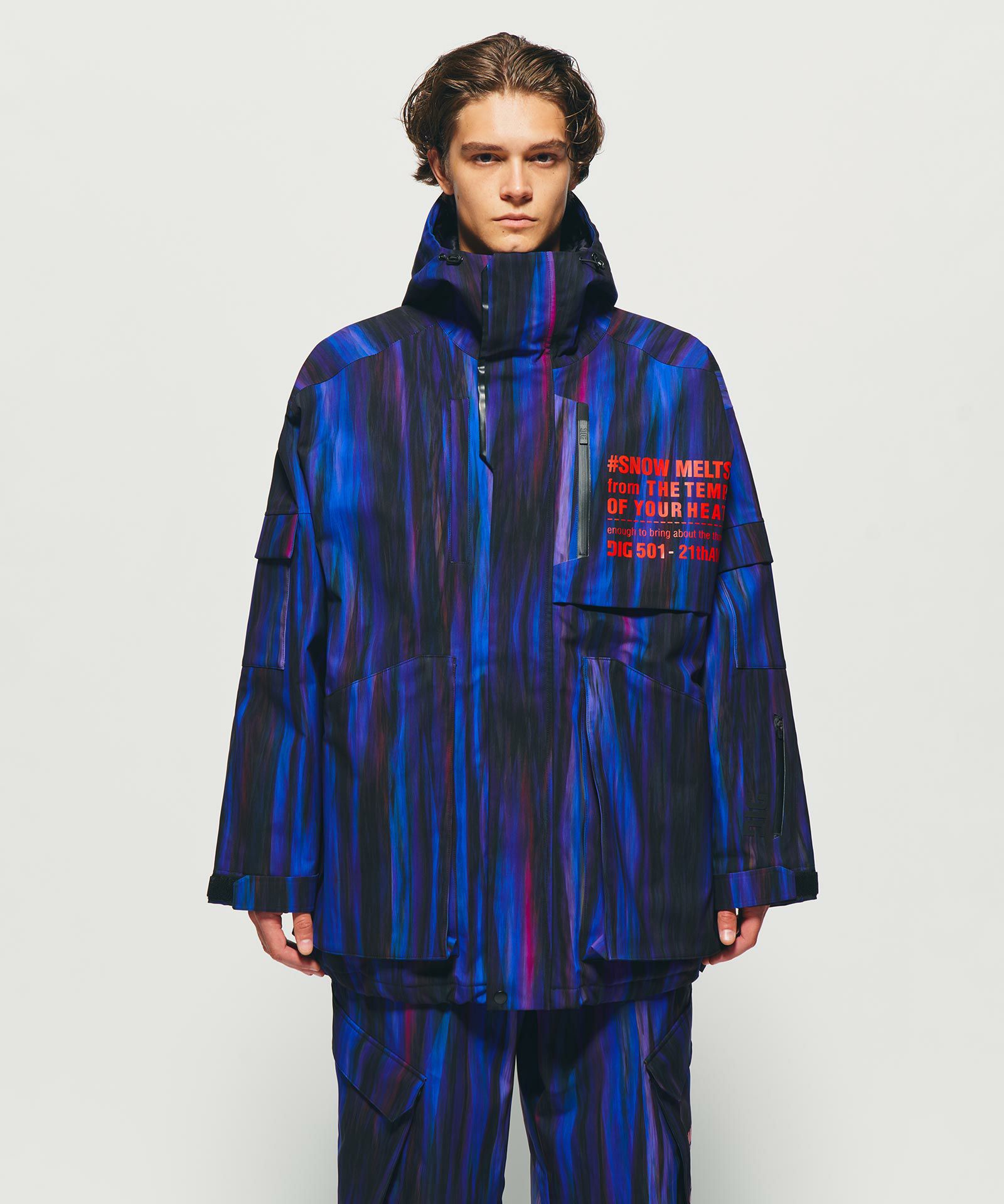 ADAPTIVE FRAGMENT COAT｛L-JK-02｝【[03]WHISPER_BLUE】 | DIG公式